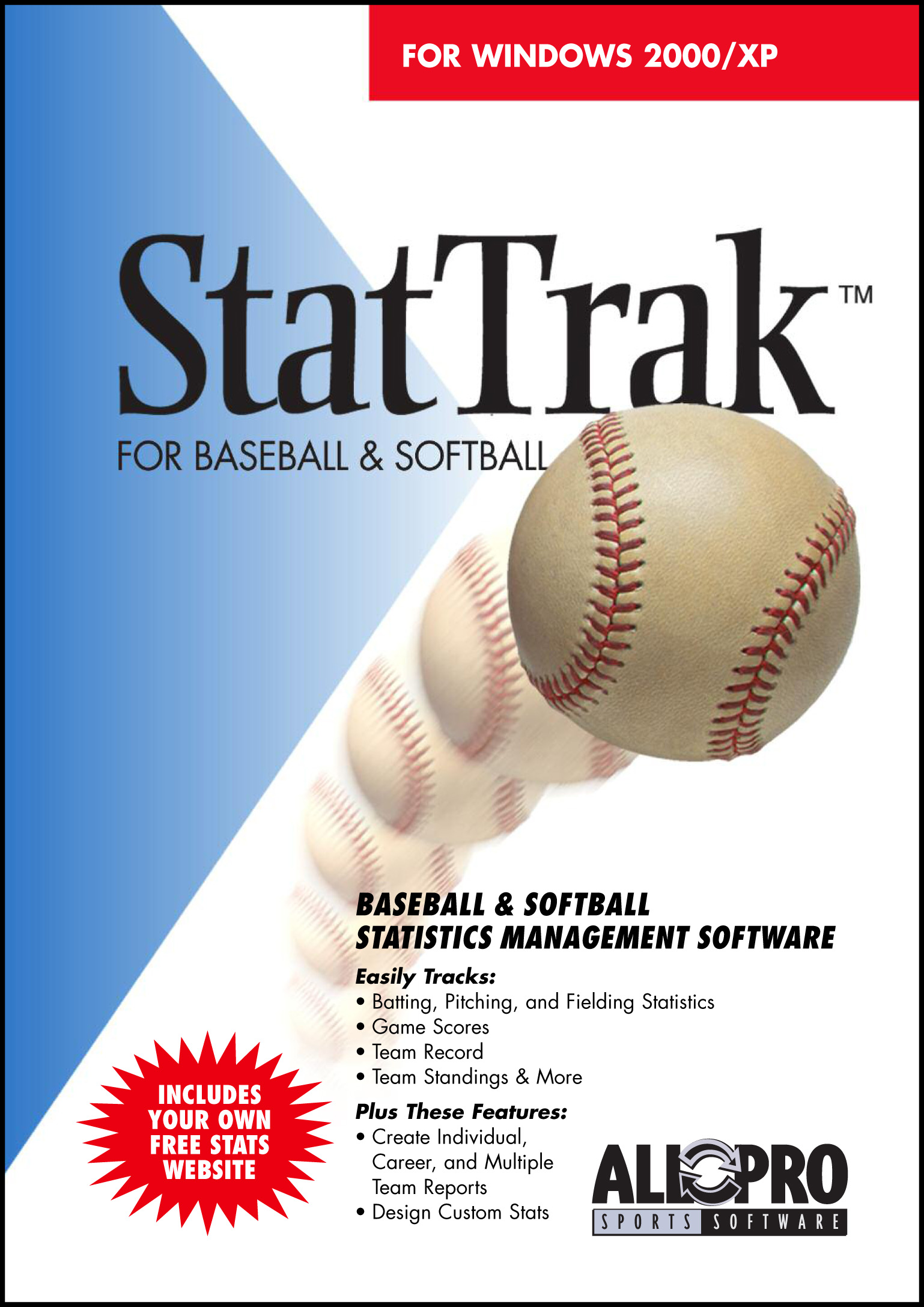 Screenshot for StatTrak for Baseball / Softball 10